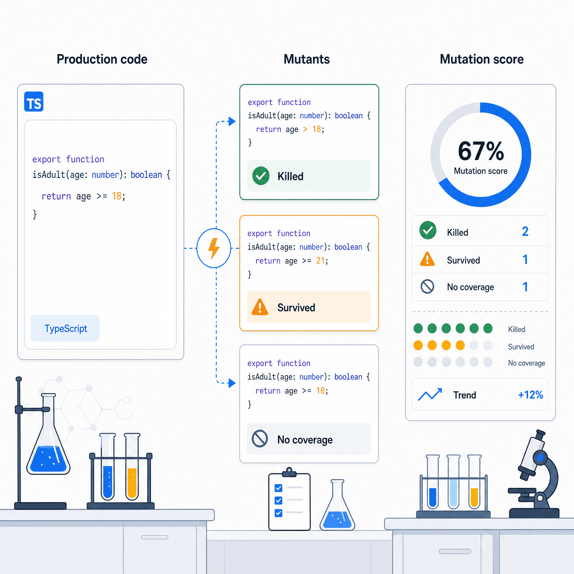 Mutation Testing với StrykerJS