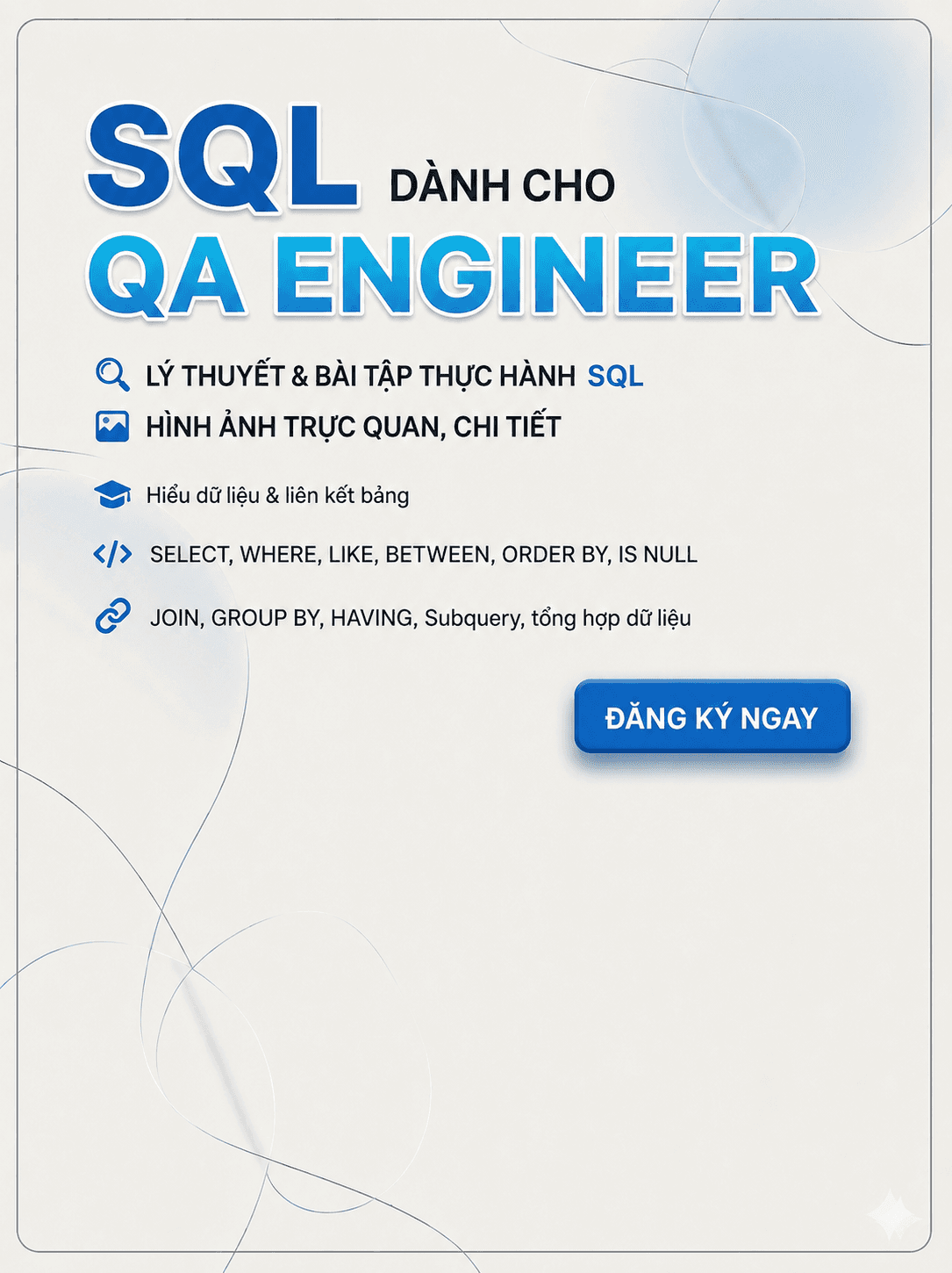 SQL dành cho QA engineer