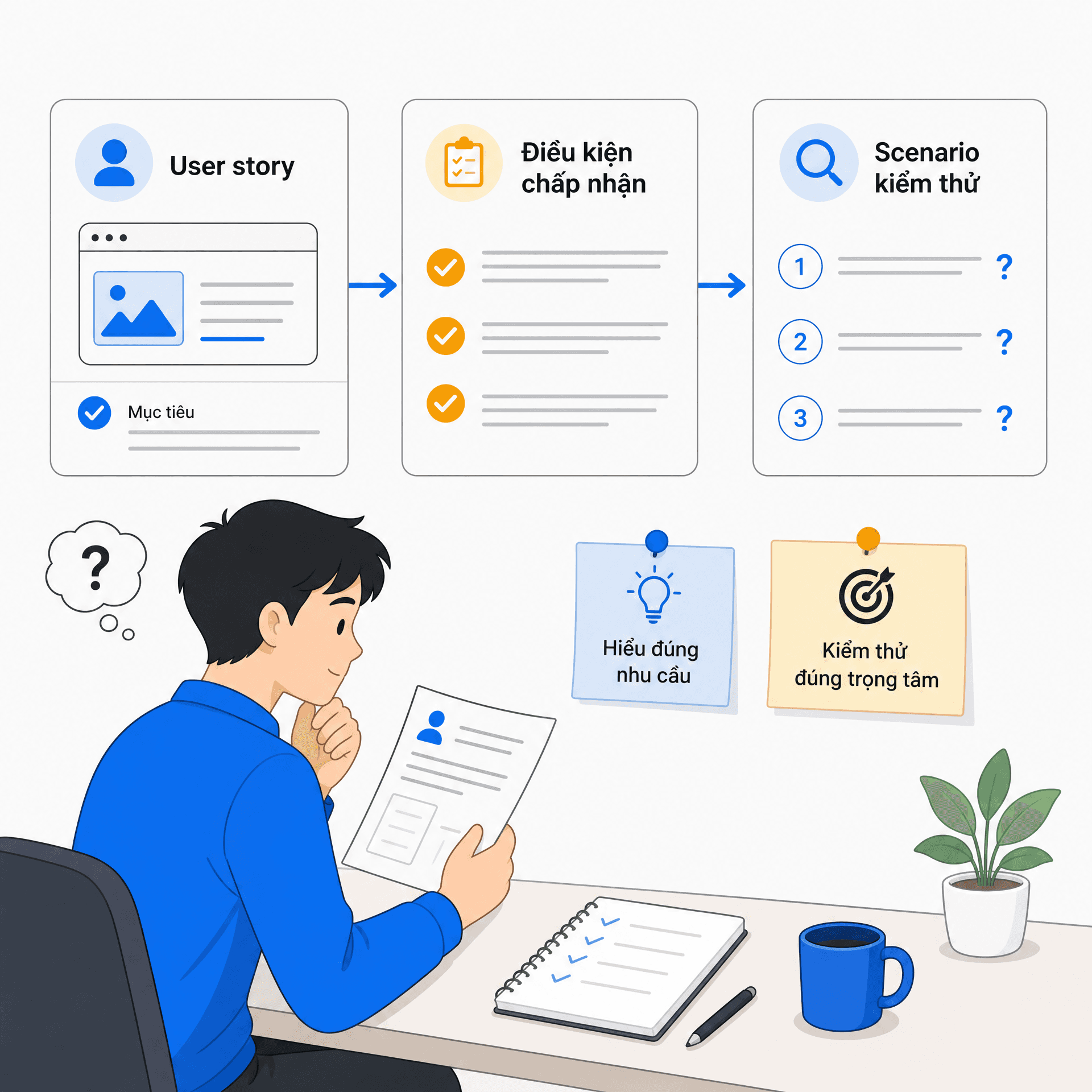 Đọc User Story để Viết Test